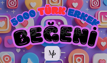 ❤️ İNSTAGRAM 5000 TÜRK RESİMLİ ERKEK BEĞENİ