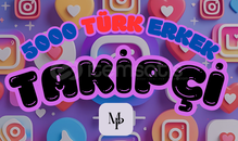 ❤️ İNSTAGRAM 5000 TÜRK RESİMLİ ERKEK TAKİPÇİ
