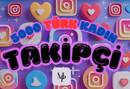 ❤️ İNSTAGRAM 5000 TÜRK RESİMLİ KADIN TAKİPÇİ