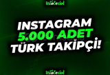 ⭐Instagram 5.000 Türk Takipçi!