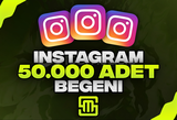 ✨Instagram 50.000 Adet Beğeni!