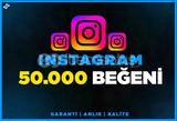 INSTAGRAM 50.000 BEĞENİ 