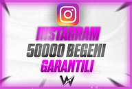 INSTAGRAM 50000 BEGENI GARANTILI
