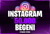 ⭐ İnstagram 50.000 Gerçek Beğeni