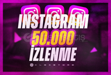 Instagram | 50000 İzlenme + Garantili