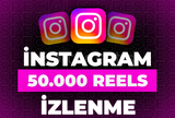 ⭐İnstagram 50000 Reels İzlenme + 30 Gün Garanti