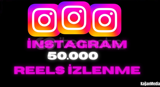 İnstagram 50.000 Reels İzlenme