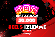 ♻️ INSTAGRAM 50.000 REELS İZLENME