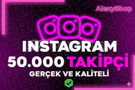 INSTAGRAM 50.000 TAKİPÇİ