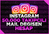 ⭐İNSTAGRAM 50.000 TAKİPÇİLİ HESAP⭐