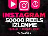 İnstagram 50.000 Türk İzlenme