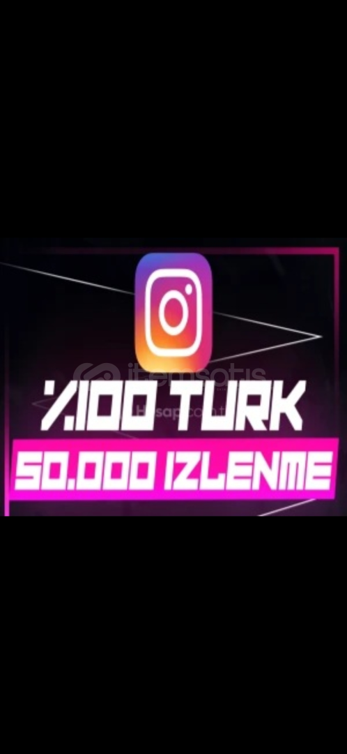 INSTAGRAM 50.000 TURK IZLENME 7 GUN GARANTILI  INSTAGRAM 50.000 TURK IZLENME 7 GUN GARANTILI