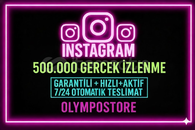 ⭐️ İnstagram 500.000 İzlenme⭐️
