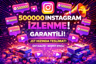 ✅ INSTAGRAM 500.000 İZLENME 