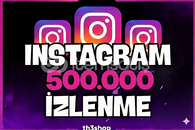 ⭐İNSTAGRAM 500.000 İZLENME - ANINDA TESLİM⭐
