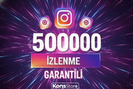 İNSTAGRAM 500000 İZLENME GARANTİLİ