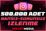 ⭐️INSTAGRAM 500K İZLENME + GARANTİ⭐️