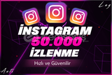 İnstagram 50k izlenme