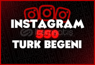 [Instagram] 550 Türk Beğeni