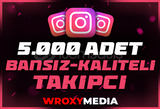 ⭐️INSTAGRAM 5K TAKİPÇİ + GARANTİ⭐️