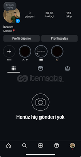 İnstagram +66K TAKİPÇİLİ HESAP!!