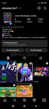 INSTAGRAM 700 TAKİPÇİLİ PROFESYONEL HESAP