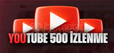 ⭐[KALICI]500YOUTUBE İZLENME ÖMÜR BOYU GARANTİLİ