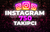 ⭐️ Instagram 750 Adet Gerçek Takipçi | Garanti