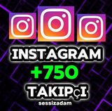 Instagram 750 Gerçek Takipçi - Garantili