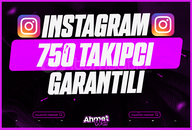 ⭐️İnstagram 750 Takipçi