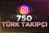 INSTAGRAM 750 TÜRK TAKİPÇİ