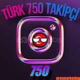 ⭐INSTAGRAM 750 TÜRK TAKİPÇİ⭐