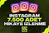 ✨Instagram 7.500 Adet Hikaye İzlenme!