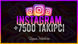 Instagram 7.500 Gerçek Takipçi [TELAFİLİ]