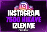 ⭐İnstagram 7500 Hikaye İzlenme