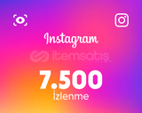 Instagram 7.500 İzlenme (En İyisi!)