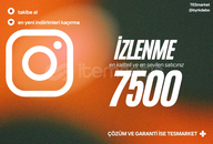 ⚡İNSTAGRAM | 7500 İZLENME UCUZ