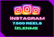 ⭐İNSTAGRAM +7.500 Reels İzlenme⭐