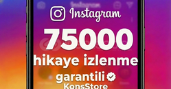 İNSTAGRAM 75000 İZLENME 