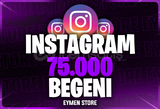 ⭐ İnstagram 75.000 Gerçek Beğeni