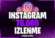 ⭐İnstagram 75.000 İzlenme