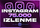 Instagram - 75000 İZLENME [GARANTİLİ]