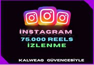⭐İNSTAGRAM 75.000 REELS İZLENME⭐
