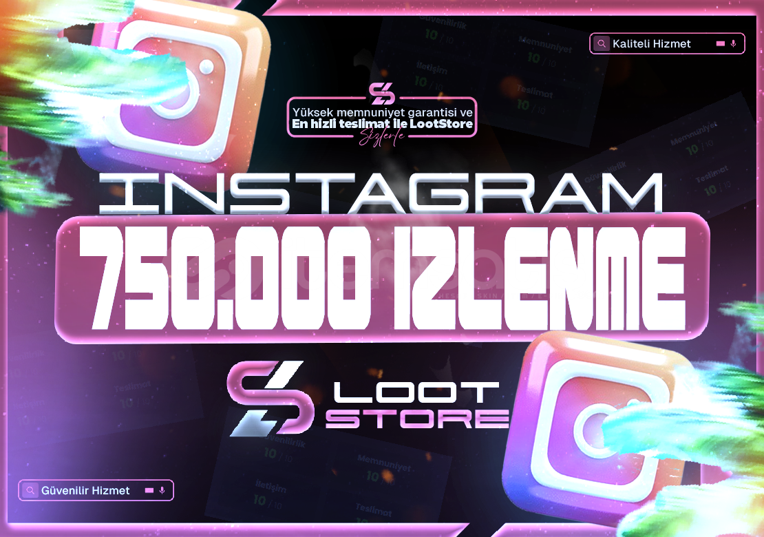 ⭐️İNSTAGRAM 750.000 İZLENME+GARANTİ✅⭐️  ⭐️İNSTAGRAM 750.000 İZLENME+GARANTİ✅⭐️