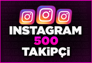 Instagram 500 Gerçek Takipçi ( Garantili )