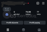 INSTAGRAM 80K GERÇEK TAKİPÇİLİ HESAPTAN REKLAM