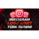 İnstagram %80türk beğeni 1k 