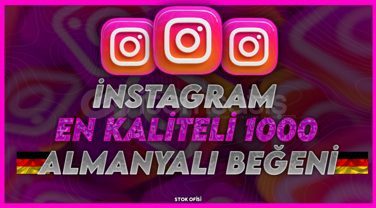 İNSTAGRAM ALMANYALI 1000 BEĞENİ İNSTAGRAM ALMANYALI 1000 BEĞENİ