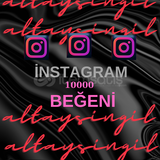 İNSTAGRAM ANLIK 10000 BEĞENİ