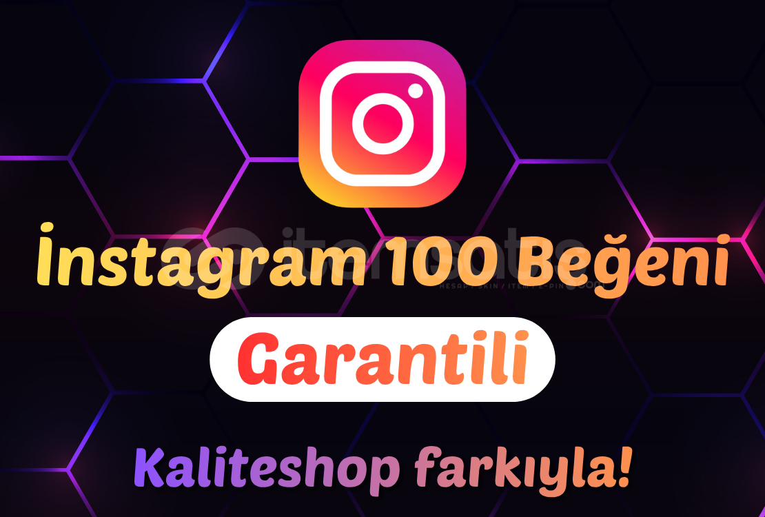 Instagram Beğeni 100 Adet Garantili! Instagram Beğeni 100 Adet Garantili!